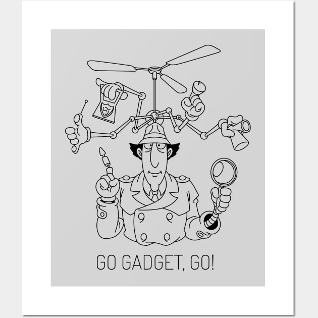 Go Gadget Go! Wall Art by Starberry